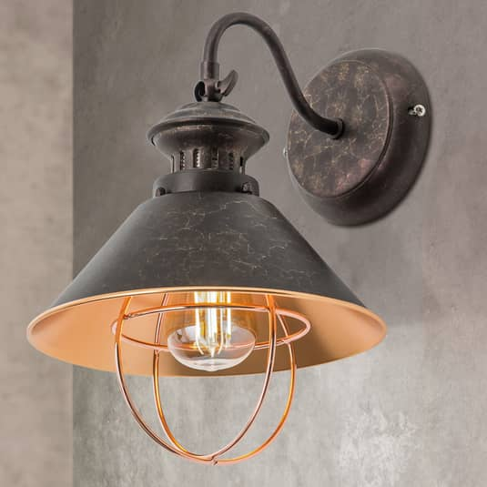 Orion Antik Wirkende Wandleuchte Wandleuchte Lampe Leuchte Innenraumleuchte Shan B-Ware von Orion