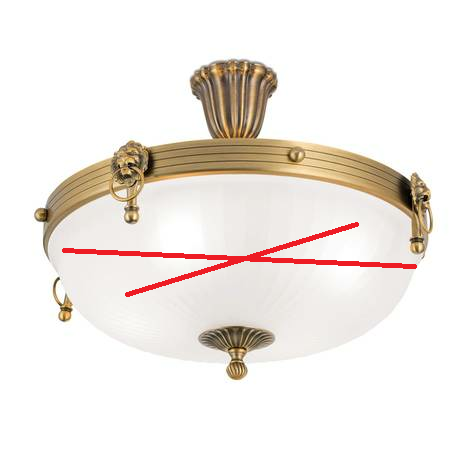 Orion Deckenleuchte Rocca Deckenlampe Leuchte Lampe mit Abstand SIEHE TEXT/FOTO von Orion