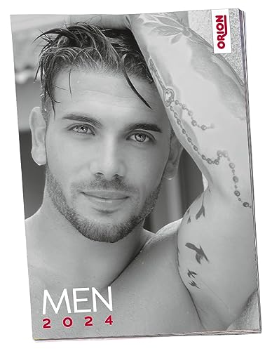ORION Erotikkalender MEN 2024 - erotischer A3-Wandkalender für Frauen und Männer, Erotik-Motive mit scharfen Boys, auf 12 Kalender-Seiten von Orion