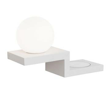 Orion LED-Wandleuchte Snowball Wandlampe Leuchte Lampe mit induktiver Ladefläche von Orion