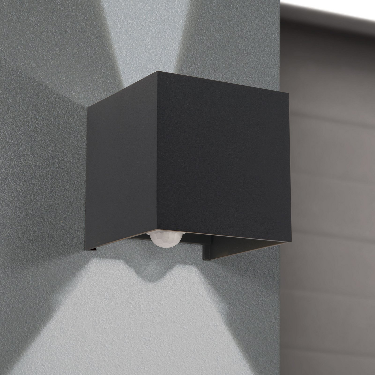 Orion Led Außenwandleuchte Cube S Wandleuchte Lampe Led Anthrazit Metall Sen48 B-Ware Orion Led Außenwandleuchte Cube S Wandleuchte Lampe Led Anthrazit Metall Sen48 B-Ware von Orion