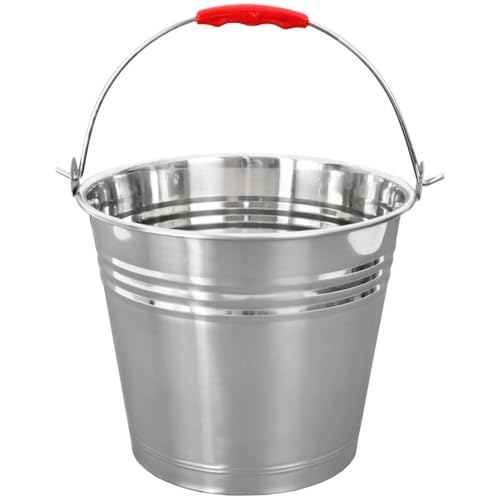 Orion MPL-E72-1104 Edelstahleimer mit Griff, 14 Liter von Orion