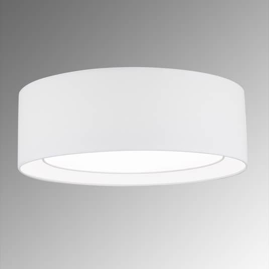 Orion Runde Textil Deckenlampe Deckenlampe Deko Deckenlicht  Antoni E27 Weiß B-Ware von Orion