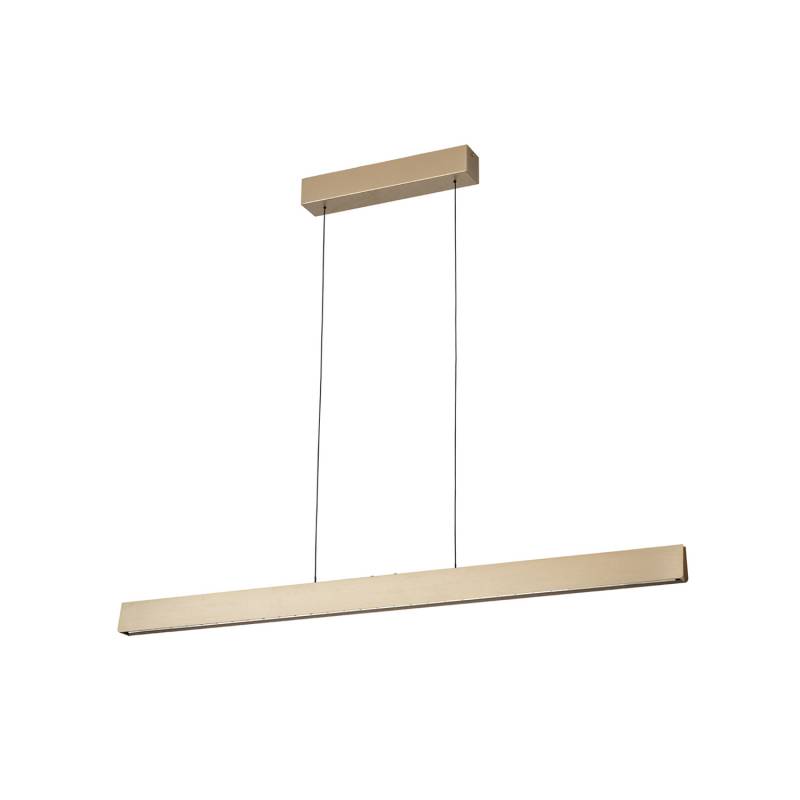 Orion Tara Led Hängelampe Pendelleuchte Messing Matt Wohnzimmerlampe 120 Cm B-Ware von Orion