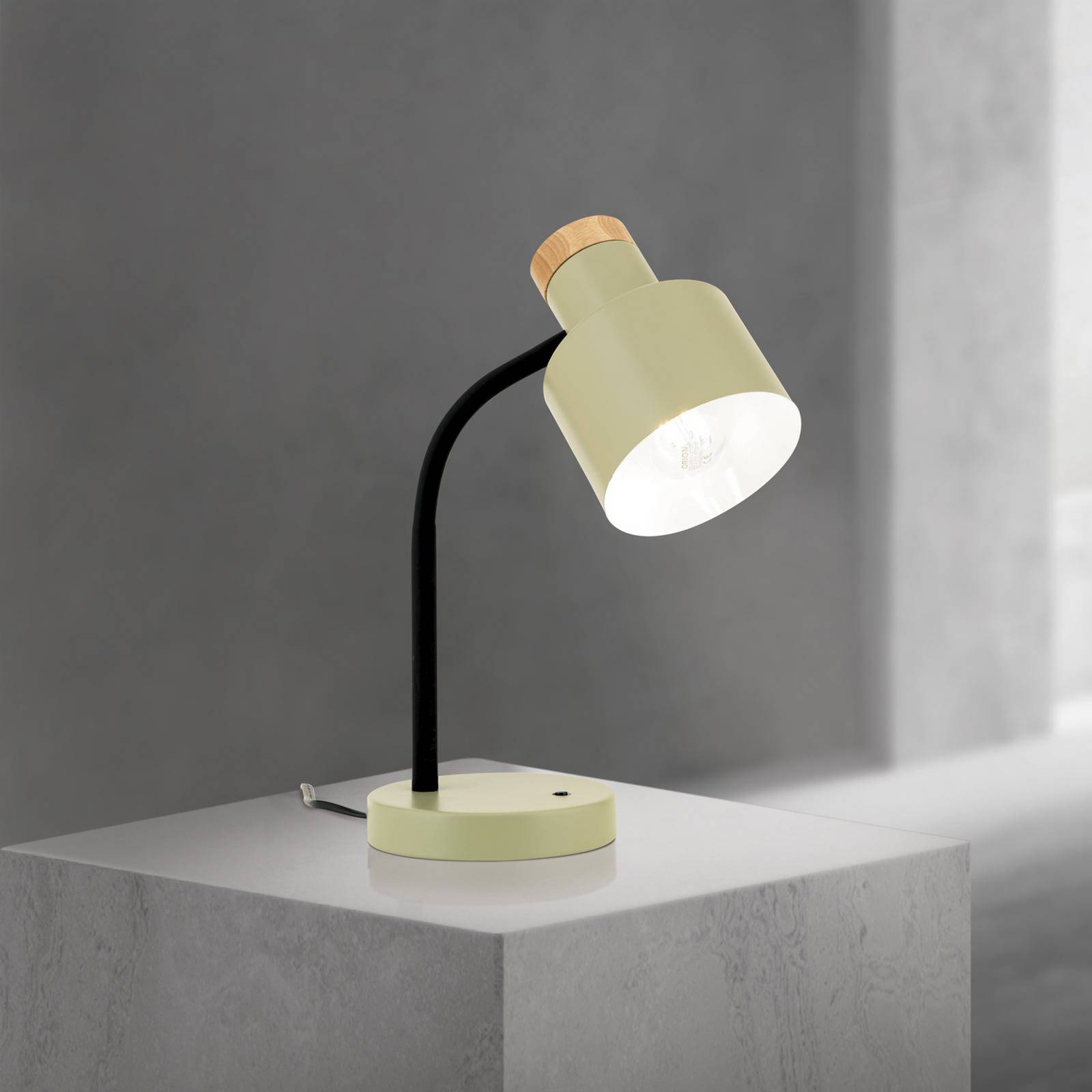 Tischleuchte Gili, lichtgrün, Stahl, Höhe 35 cm, E27 Tischleuchte Gili, lichtgrün, Stahl, Höhe 35 cm, E27 von Orion