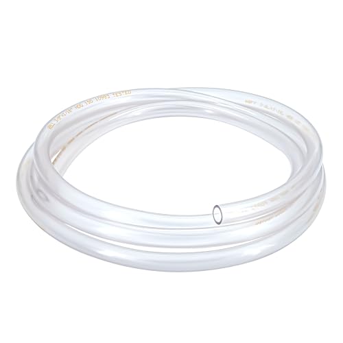 ORIPLAST PVC Schlauch - 2,5 Meter, 9 x 13 mm - Aquariumschlauch, Wasserschlauch, Luftschlauch, Glasklar und Temperaturbeständig von -20°C bis +60°C, zum Durchleiten von Flüssigkeiten von Oriplast