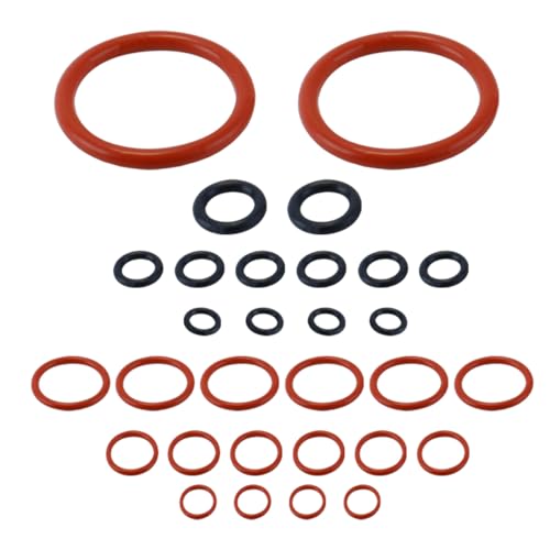 Orivin 30 Teile/satz Dichtungsringe Brühgruppe Schwarz und Rot Silikon O-ring Kompatibel für Unterstützung Ventil Dampf Ventil Outlet Orivin 30 Teile/satz Dichtungsringe Brühgruppe Schwarz und Rot Silikon O-ring Kompatibel für Unterstützung Ventil Dampf Ventil Outlet von Orivin