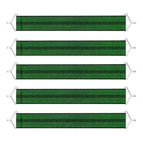 Orivin 5 Stück Liegeseil-Ersatzteile, Verstärkungsgurte, maximale Dehnung 57 cm, universell für normale Liegen, grün Orivin 5 Stück Liegeseil-Ersatzteile, Verstärkungsgurte, maximale Dehnung 57 cm, universell für normale Liegen, grün von Orivin