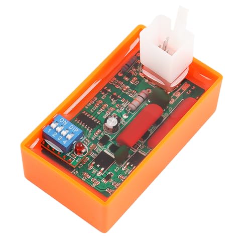 Orivin 5-poliger, Einstellbarer AC-CDI-Motorrad-Zündkasten Für DY100 Racing YX140 YX160 C100 AT110, Dual-Adapter-CDI Passt Für Viele 5-Takt-Automodelle Orivin 5-poliger, Einstellbarer AC-CDI-Motorrad-Zündkasten Für DY100 Racing YX140 YX160 C100 AT110, Dual-Adapter-CDI Passt Für Viele 5-Takt-Automodelle von Orivin