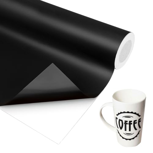 Orixo Selbstklebend Vinylfolie Plotter, 30Cm X 150Cm Plotterfolie Vinyl, Vinylfolie Plotter, Plotterfolie Selbstklebend Schwarz, Vinylfolie Schwarz für Bastelprojekte, Schilder, Scrapbooking Orixo Selbstklebend Vinylfolie Plotter, 30Cm X 150Cm Plotterfolie Vinyl, Vinylfolie Plotter, Plotterfolie Selbstklebend Schwarz, Vinylfolie Schwarz für Bastelprojekte, Schilder, Scrapbooking von Orixo