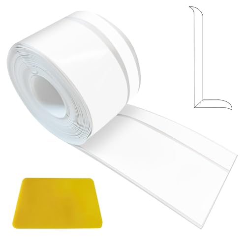 Weichsockelleiste Sockelleiste Selbstklebend 50 x 20mm 6 Meter PVC Flexibel Fussleisten Selbstklebend für Küche Bad und Badezimmer Weichsockelleiste Selbstklebend Weiß Weichsockelleiste Sockelleiste Selbstklebend 50 x 20mm 6 Meter PVC Flexibel Fussleisten Selbstklebend für Küche Bad und Badezimmer Weichsockelleiste Selbstklebend Weiß von Orizizhic