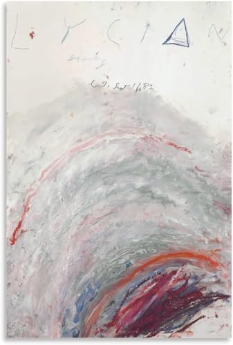 Orjdjz Wxkbl Cy Twombly Ohne Titel Poster Cy Twombly Abstrakte Wandkunst Cy Twombly Drucke Moderne Malerei Leinwand für Wohnzimmer Dekor Bild 50x75cmx1 Kein Rahmen Orjdjz Wxkbl Cy Twombly Ohne Titel Poster Cy Twombly Abstrakte Wandkunst Cy Twombly Drucke Moderne Malerei Leinwand für Wohnzimmer Dekor Bild 50x75cmx1 Kein Rahmen von Orjdjz Wxkbl
