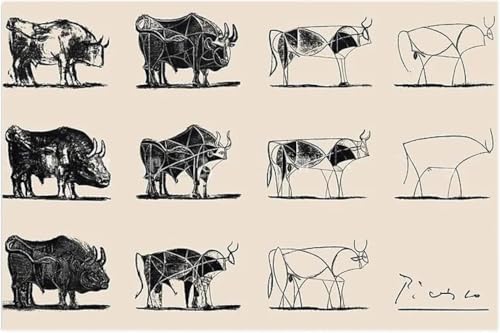 Orjdjz Wxkbl Pablo Picasso der Stier Linie Wandkunst Picasso Drucke Picasso Stier Poster Pablo Picasso Leinwand Malerei für Zuhause Bild Dekor 60x90cmx1 rahmenlos Orjdjz Wxkbl Pablo Picasso der Stier Linie Wandkunst Picasso Drucke Picasso Stier Poster Pablo Picasso Leinwand Malerei für Zuhause Bild Dekor 60x90cmx1 rahmenlos von Orjdjz Wxkbl
