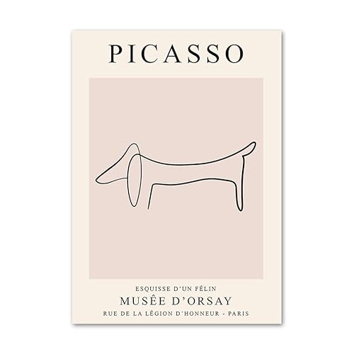 Orjdjz Wxkbl Rosa Picasso Wandkunst Picasso Minimalistische Linie Dackel Poster und Drucke Picasso Leinwand Gemälde für Zuhause Wandkunst Dekor Bild 40x60cm Kein Rahmen Orjdjz Wxkbl Rosa Picasso Wandkunst Picasso Minimalistische Linie Dackel Poster und Drucke Picasso Leinwand Gemälde für Zuhause Wandkunst Dekor Bild 40x60cm Kein Rahmen von Orjdjz Wxkbl