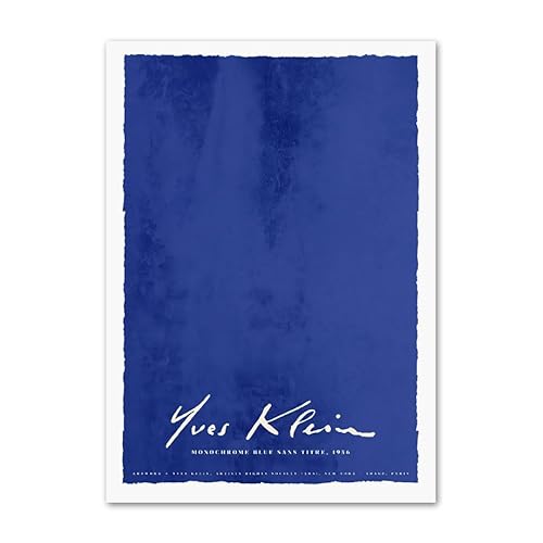 Orjdjz Wxkbl Yves Klein Blau Monochrome Poster Und Drucke Abstrakte Leinwand Wandkunst Yves Klein Malerei Yves Klein Bild Für Home Decor 40X60CM Kein Rahmen Orjdjz Wxkbl Yves Klein Blau Monochrome Poster Und Drucke Abstrakte Leinwand Wandkunst Yves Klein Malerei Yves Klein Bild Für Home Decor 40X60CM Kein Rahmen von Orjdjz Wxkbl