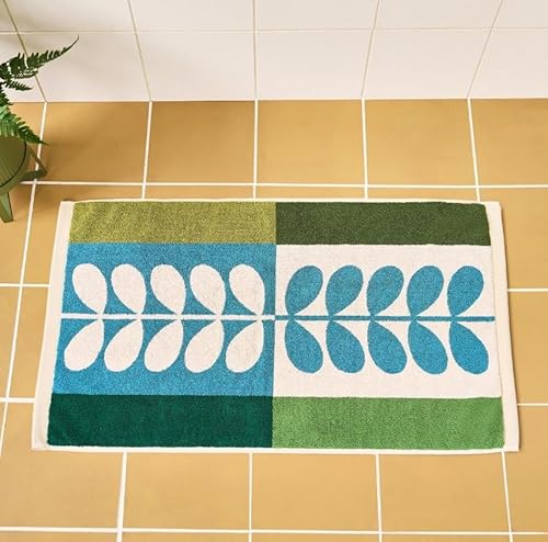 Orla Kiely Badetuch, Stiel, kariert, Weide, 50 x 90 cm Orla Kiely Badetuch, Stiel, kariert, Weide, 50 x 90 cm von Orla Kiely