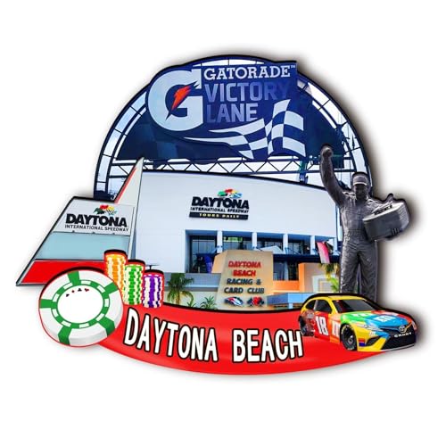 Orlaybar Daytona Beach Florida (FL) Amerika, dekorativer Magnet, 3D-Kühlschrank, Stadt, Reise, Souvenir, Touristengeschenke, handgefertigtes Handwerk, Kühlschrankmagnet, Heimdekoration -280 von Orlybar