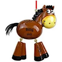Individuelles Pferd Ornament - Bauernhof Mit Baumelnden Beinen Babyparty Dekor Und Geschenke Kleinkind Freie Anpassung Individuelles Pferd Ornament - Bauernhof Mit Baumelnden Beinen Babyparty Dekor Und Geschenke Kleinkind Freie Anpassung von Ornaments247