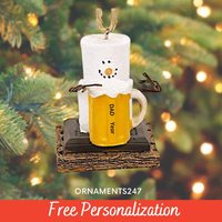 Personalisierte Bierverzierung - Bierkrug-Verzierung Handwerks-Beer-Verzierung S'mores Verzierungs-Geschenkbörse Geschenke Für Vati von Ornaments247