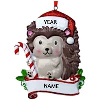 Personalisierte Igel Weihnachtsverzierung - Festliche Weihnachten Verzierung Waldtier Weihnachtsverzierungen Freie Personalisierung Personalisierte Igel Weihnachtsverzierung - Festliche Weihnachten Verzierung Waldtier Weihnachtsverzierungen Freie Personalisierung von Ornaments247