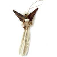 Bananenfaser Sisal Engel Weihnachtsschmuck - Fair Trade Handmade in Uganda, Ost Afrika Bananenfaser Sisal Engel Weihnachtsschmuck - Fair Trade Handmade in Uganda, Ost Afrika von Ornaments4Orphans