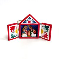 Box House Figur Krippe Weihnachtsverzierung - Fair Trade Handgefertigt in Peru von Ornaments4Orphans