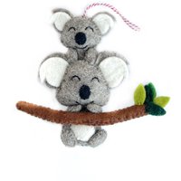 Filz Mama Und Baby Ornament - Wolle Fair Trade Weihnachtsdeko in Nepal Filz Mama Und Baby Ornament - Wolle Fair Trade Weihnachtsdeko in Nepal von Ornaments4Orphans