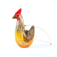 Huhn Weihnachtsschmuck - Fair Trade, Handgeschnitztes Holz Aus Kenia, Afrika Huhn Weihnachtsschmuck - Fair Trade, Handgeschnitztes Holz Aus Kenia, Afrika von Ornaments4Orphans