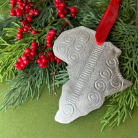 Zinn Afrika Ornament von Ornaments4Orphans