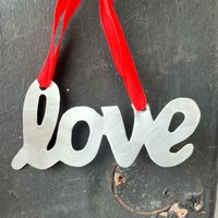 Zinn Love Ornament von Ornaments4Orphans