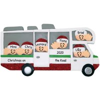 Personalisierte Familienverzierung 2023 - Familie Rv Motor Camping Verzierung Mit 6 Verzierungen Kostenlose Anpassung Personalisierte Familienverzierung 2023 - Familie Rv Motor Camping Verzierung Mit 6 Verzierungen Kostenlose Anpassung von OrnamentsbyElves