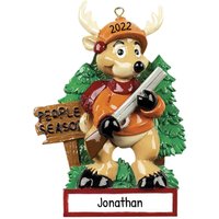 Personalisierte Jagdverzierung - Pistole Weihnachtsverzierung, Gewehr Verzierung, Jäger Verzierung Jäger-Hirsch Freie Anpassung Personalisierte Jagdverzierung - Pistole Weihnachtsverzierung, Gewehr Verzierung, Jäger Verzierung Jäger-Hirsch Freie Anpassung von OrnamentsbyElves