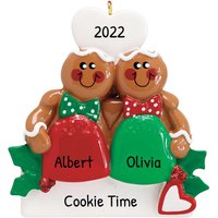 Personalisierte Thanksgiving-Verzierungen Für Paare, Lebkuchenpaar-Verzierungen, Lebkuchen-Plätzchen-Verzierungen, Benutzerdefinierte Verzierung Personalisierte Thanksgiving-Verzierungen Für Paare, Lebkuchenpaar-Verzierungen, Lebkuchen-Plätzchen-Verzierungen, Benutzerdefinierte Verzierung von OrnamentsbyElves