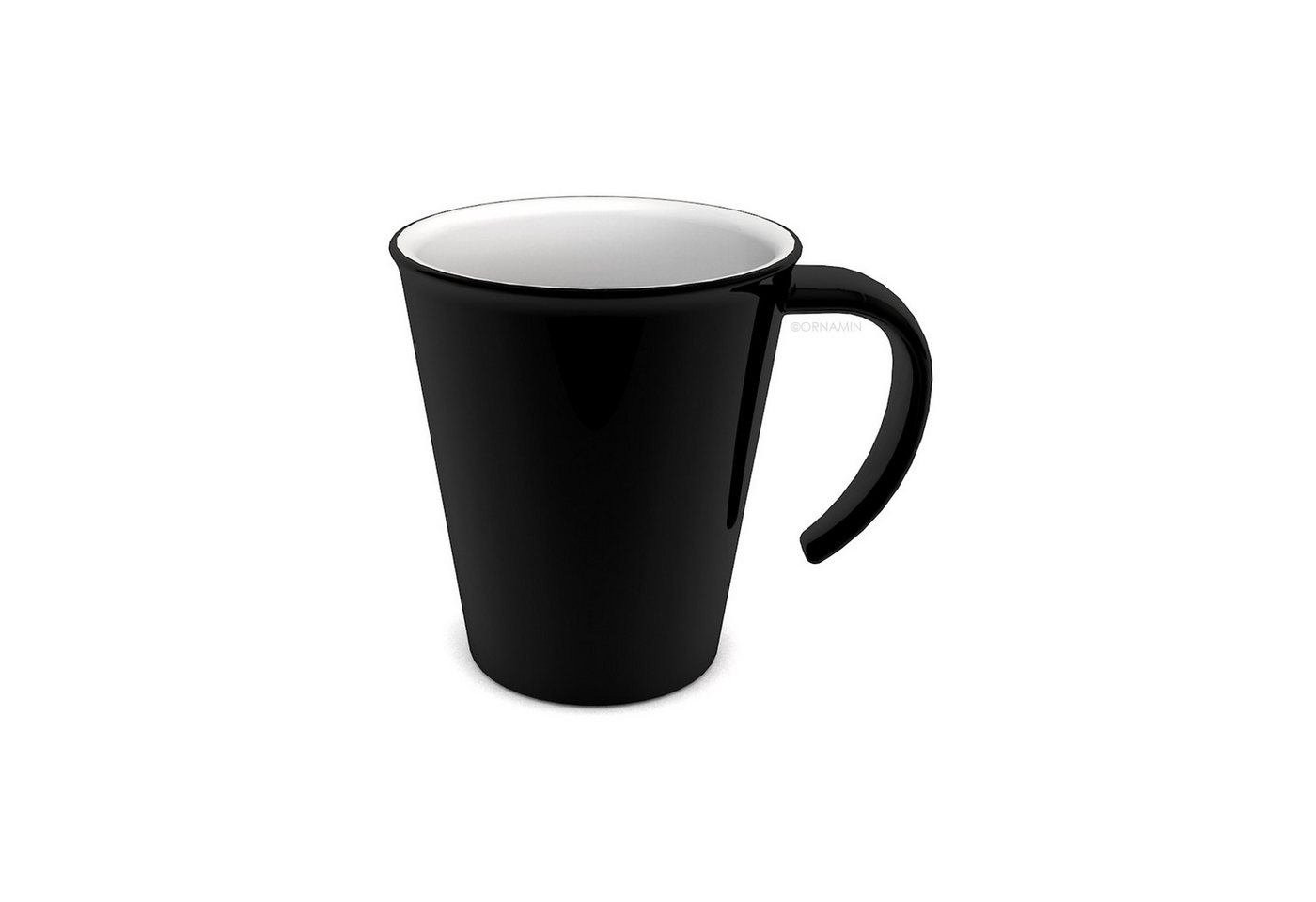 Ornamin Tasse Kaffeepott, Kaffeebecher, Campingbecher, Kaffetasse, Bisphenol-A-frei (BPA-frei), 100% Made in Germany von Ornamin