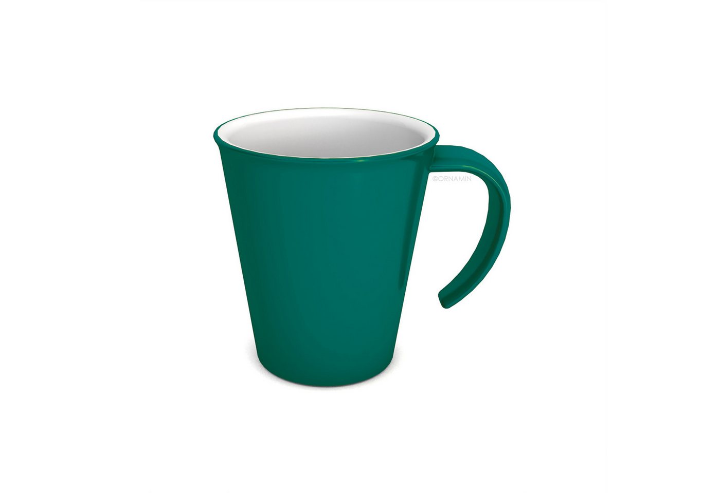 Ornamin Tasse Kaffeepott, Kaffeebecher, Campingbecher, Kaffetasse, Bisphenol-A-frei (BPA-frei), 100% Made in Germany von Ornamin