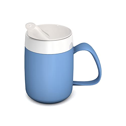 Ornamin Becher mit Trink-Trick mit Schnabelaufsatz, hellblau Ornamin Becher mit Trink-Trick mit Schnabelaufsatz, hellblau von Ornamin