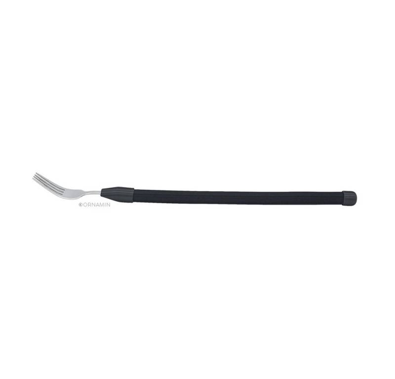 Ornamin Besteck-Set ORNAMIN Besteck-Set mit biegsamem Griff, 1 Personen, Spezialbesteck, verlängerter Griff, biegsamer Griff, Made in Germany von Ornamin