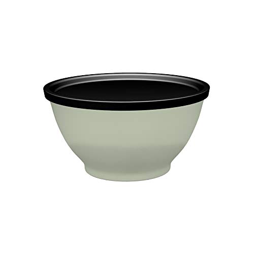 Ornamin Bowl 800 ml Salbei mit Deckel (Modell 437 + 1247) | Mehrweg-Schale, Food to go-Bowl, Pastaschale, Müslischale von Ornamin