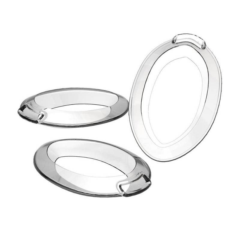 Ornamin Esslernlöffel ORNAMIN Tremor-Löffelaufsatz-Set (3 Stück), Esshilfe I Spezial-Besteck I Qualitätskunststoff I Made in Germany von Ornamin