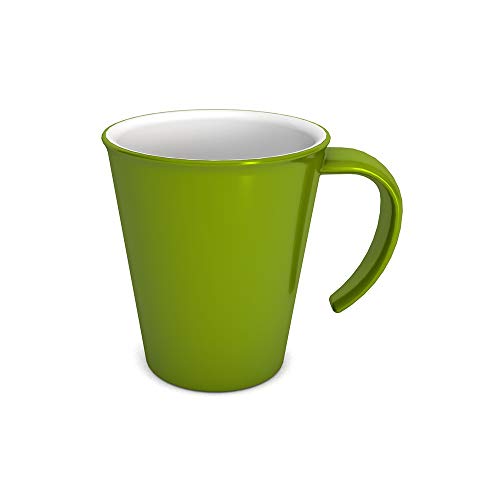 Ornamin Kaffeepott 300 ml grün (Modell 1201) / Kaffeebecher, Mehrwegbecher Kunststoff von Ornamin