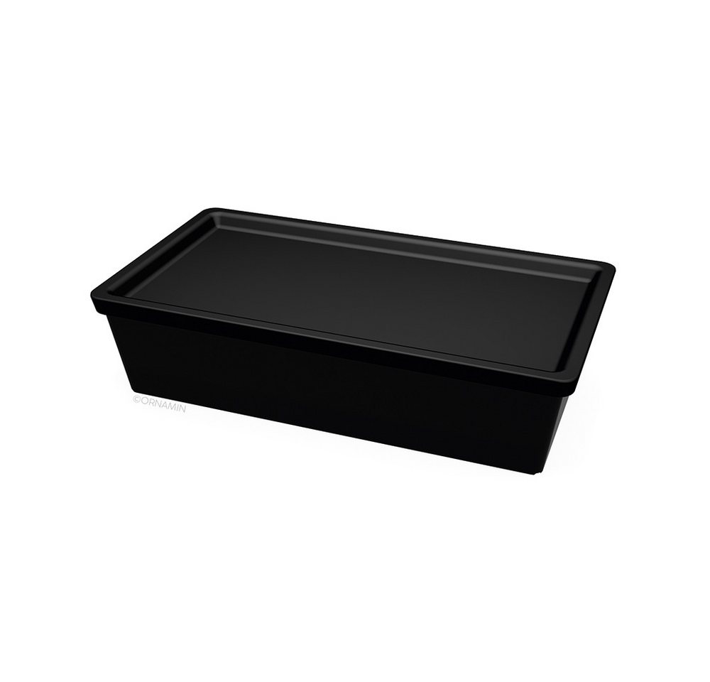 Ornamin Lunchbox Tiny Thomas Brotdose mit Fächern, (1xSchale, 1xDeckel), BPA-frei l Made in Germany l 100% Recyclebar von Ornamin