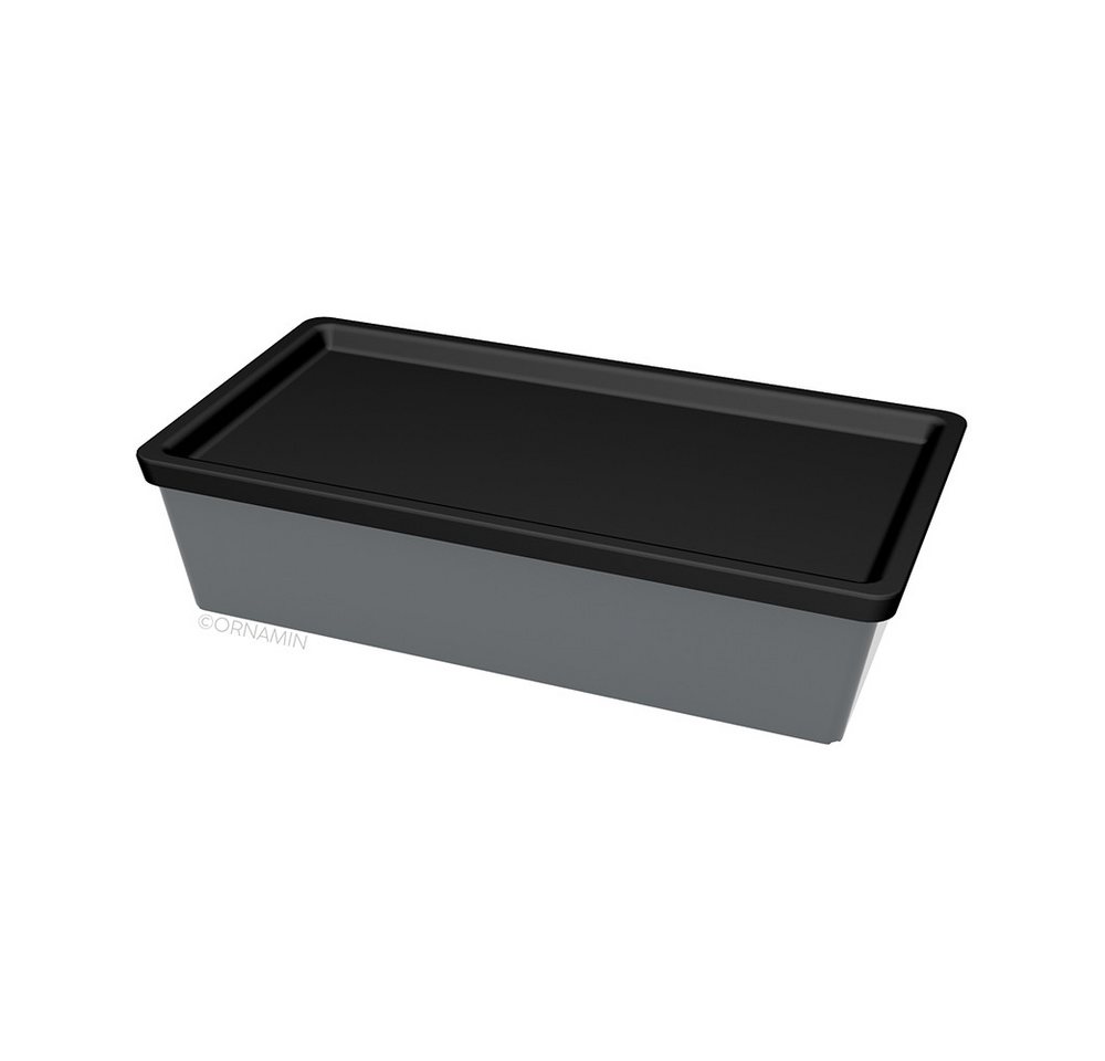 Ornamin Lunchbox ORNAMIN Brotdose Tiny Thomas, (1xSchale, 1xDeckel), Brotdose, BPA-frei, Made in Germany, 100% Recyclebar von Ornamin