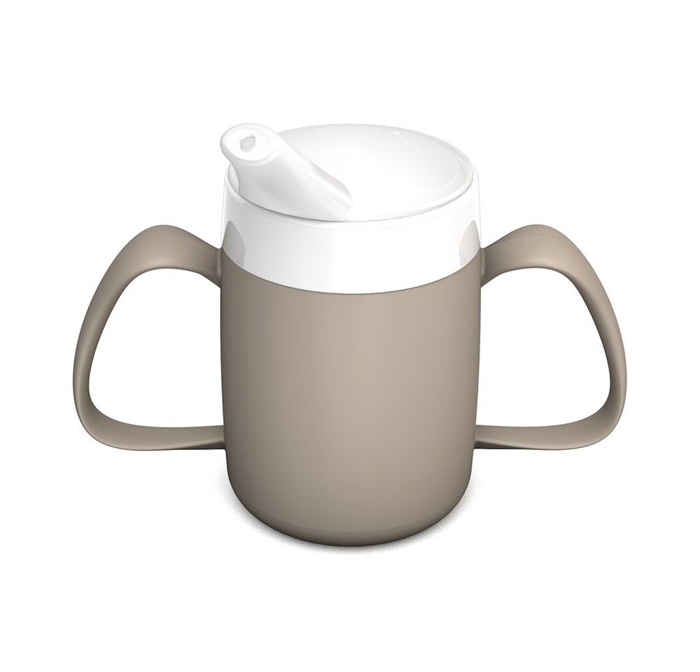 Ornamin Schnabelbecher ORNAMIN 2-Henkel-Becher mit Trink-Trick mit Schnabelaufsatz, Qualitätskunststoff, Trinkhilfe I Spezial-Becher I bruchstabil I BPA-frei I Made in Germany Ornamin Schnabelbecher ORNAMIN 2-Henkel-Becher mit Trink-Trick mit Schnabelaufsatz, Qualitätskunststoff, Trinkhilfe I Spezial-Becher I bruchstabil I BPA-frei I Made in Germany von Ornamin