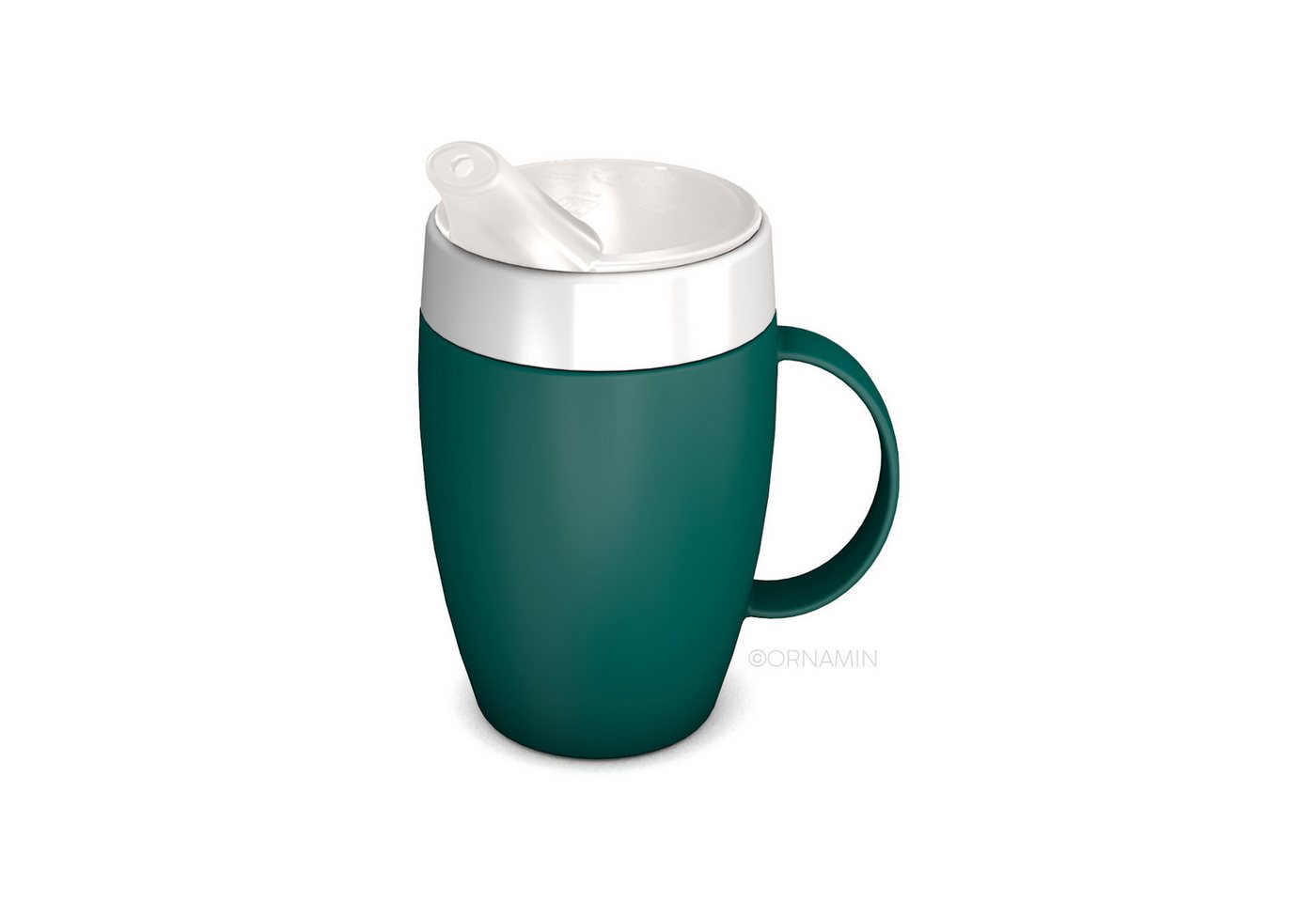 Ornamin Schnabelbecher Becher mit Trink-Trick mit Schnabelaufsatz/Trinkaufsatz, Qualitätskunststoff, Trink-Trick I Trinkhilfe I bruchstabil I Made in Germany Ornamin Schnabelbecher Becher mit Trink-Trick mit Schnabelaufsatz/Trinkaufsatz, Qualitätskunststoff, Trink-Trick I Trinkhilfe I bruchstabil I Made in Germany von Ornamin