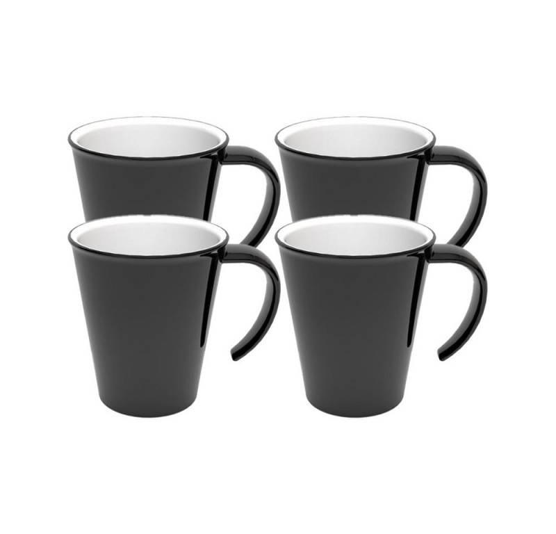 Ornamin Tasse Kaffeepott, Kaffeebecher, Campingbecher, Kaffetasse aus Kunststoff, Bisphenol-A-frei (BPA-frei), bruchstabil, 100% Made in Germany von Ornamin