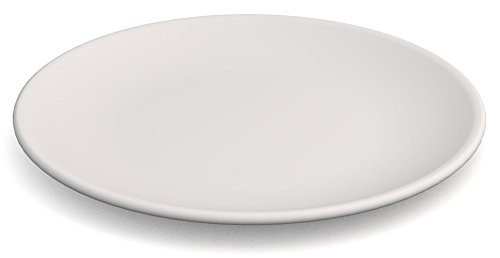 Ornamin Teller flach Ø 23 cm weiß Melamin (Modell 414) / Kunststoff-Essteller, Frühstücksteller von Ornamin