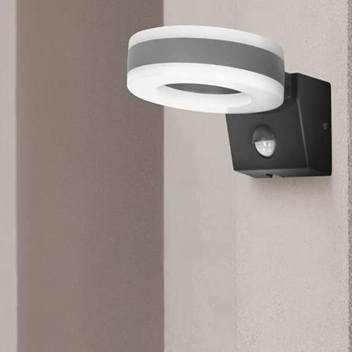 HOWLIT LED Außenleuchte Mit Bewegungssensor Außen Und Innen LUX Lichtintensitätssteuerung und TIME Beleuchtungszeiteinstellung IK 10 von Adviti