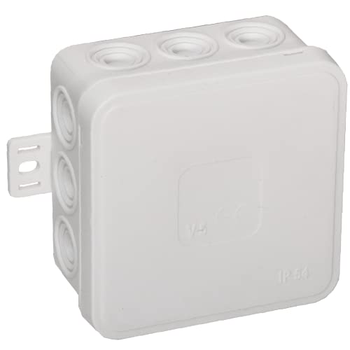 ORNO CLICK Verteilerkasten Aufputz IP54 12 Wege 85 x 85 x 41 mm 50 Stück von Orno