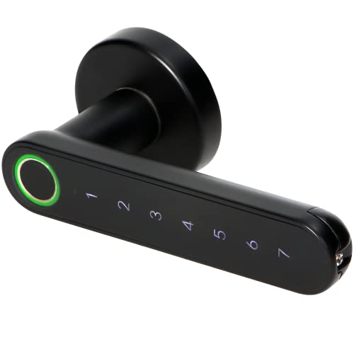 Orno OR-ZS-853 Elektronisches Schloss mit Touch-Tastatur und Smart-Funktion – Fingerabdruckleser, Bluetooth 4. von Orno