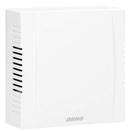 ORNO Quarto AC Türklingel Kabelgebunden Mechanischer Gong 80dB 230VAC (Weiß) von Orno